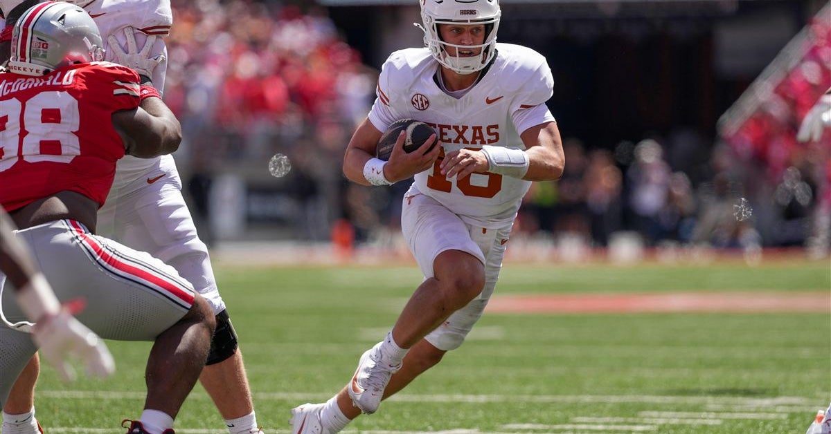 No. 5 Texas can't have anymore goal-to-go failures as the Horns seek to end losing skid vs. No. 1 Ohio State