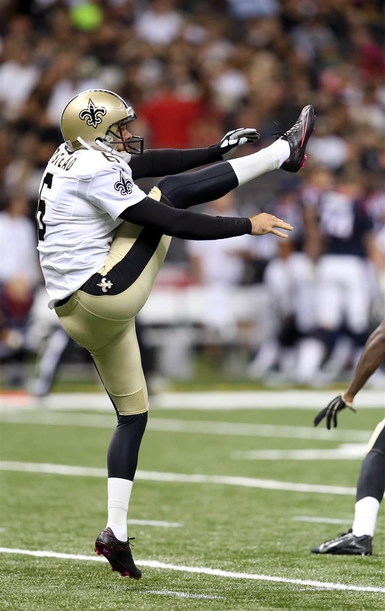 New Orleans Saints Player Thomas Morstead #6  Saints players, Nfl saints, Saints  football