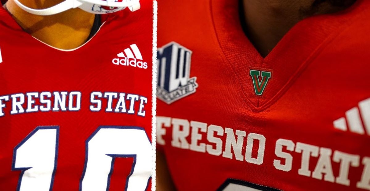 Fresno State tweaks jerseys, adds Green V to collar