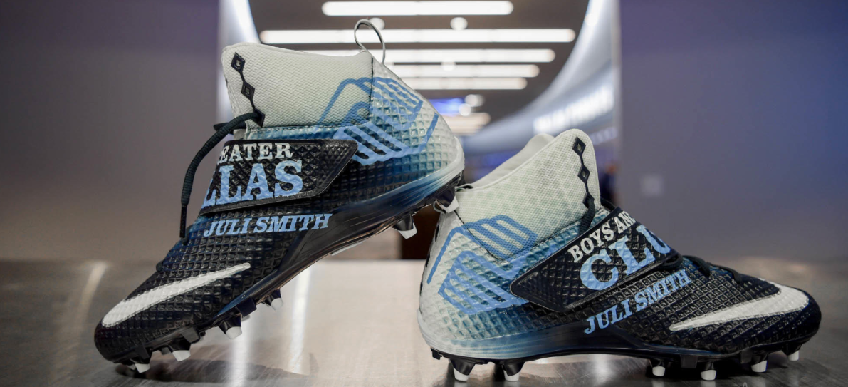 Cowboys unveil custom footwear for 'My Cause My Cleats' campaign