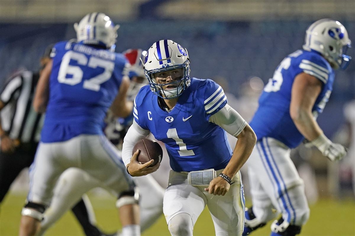 Zach Wilson, Dax Milne Return To Campus, Attend BYU Basketball Game