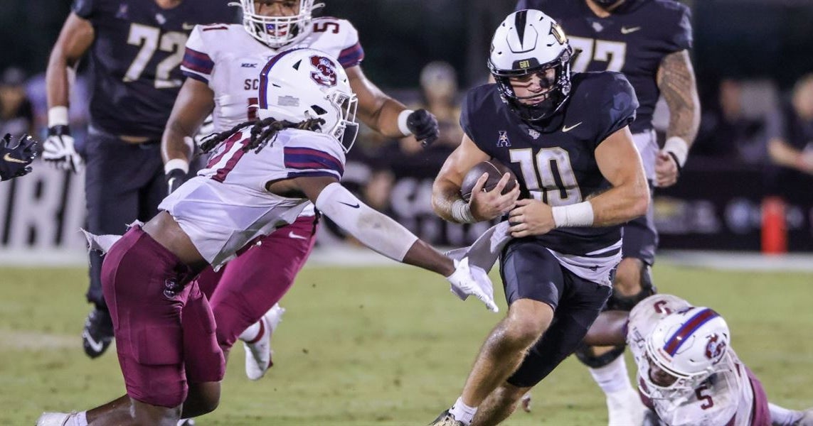 UCF QB John Rhys Plumlee 'really blessed' after win in Ole Miss ...