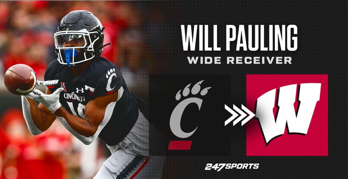 BREAKING Cincinnati transfer wide receiver Will Pauling commits to