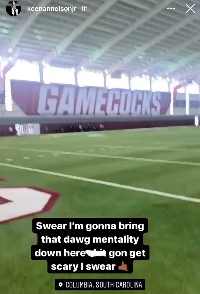 Keenan Nelson’s message to fans…