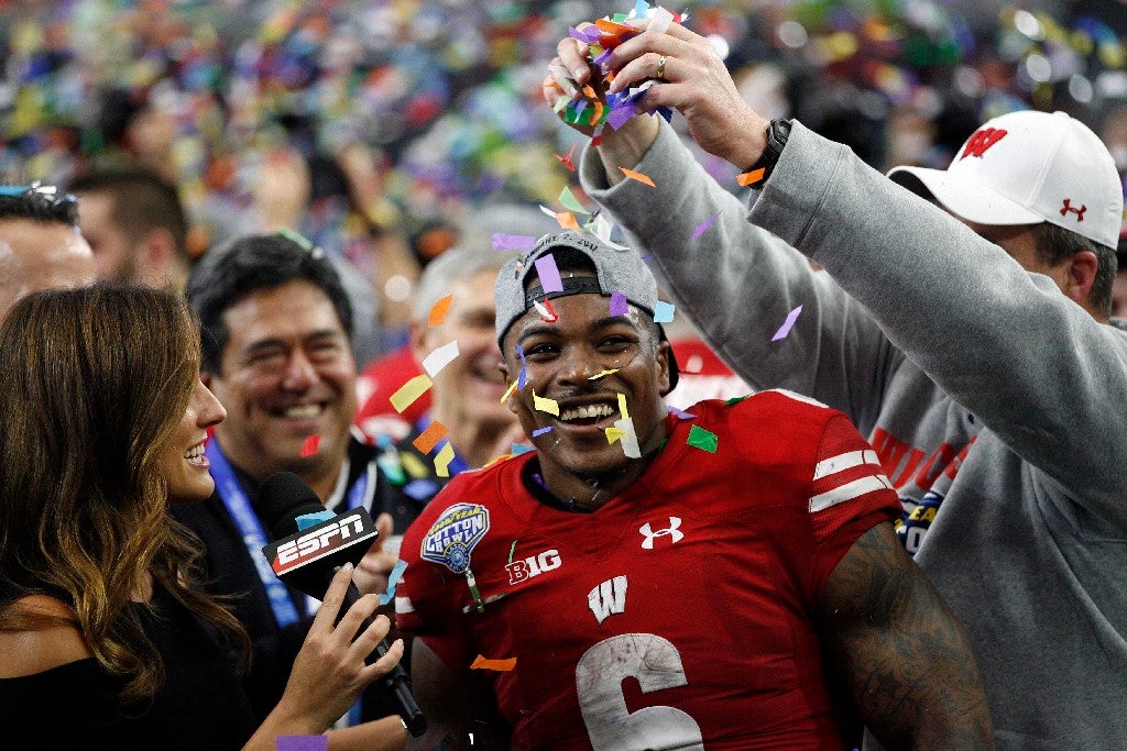 Wisconsin football's Corey Clement shining after mental reboot - Sports  Illustrated