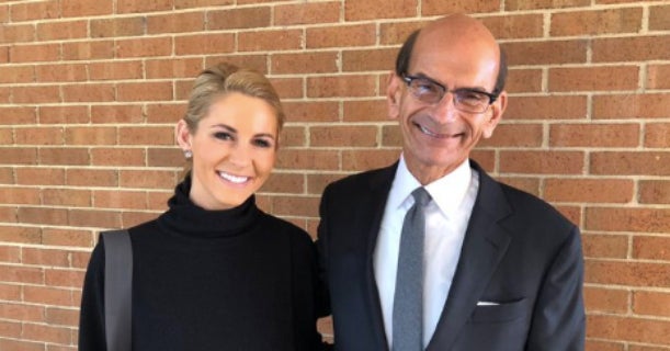 Paul Finebaum, Laura Rutledge attend funeral of Auburn fan Tammy
