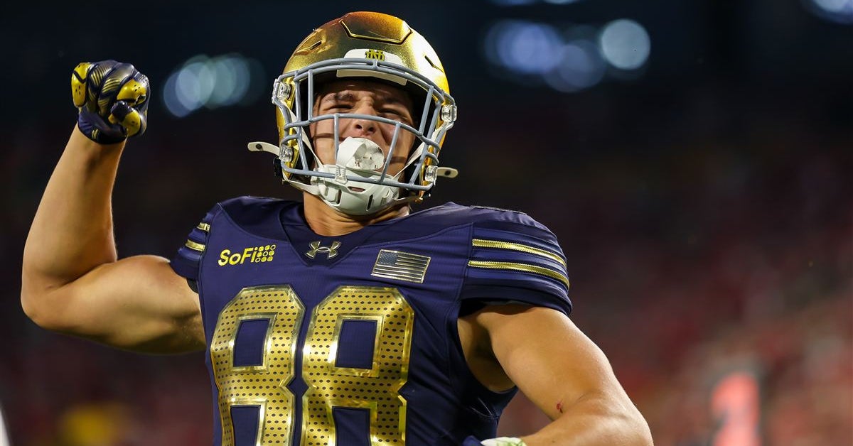 Official Notre Dame Highlight Reel from Shamrock Series Win Over Wisconsin