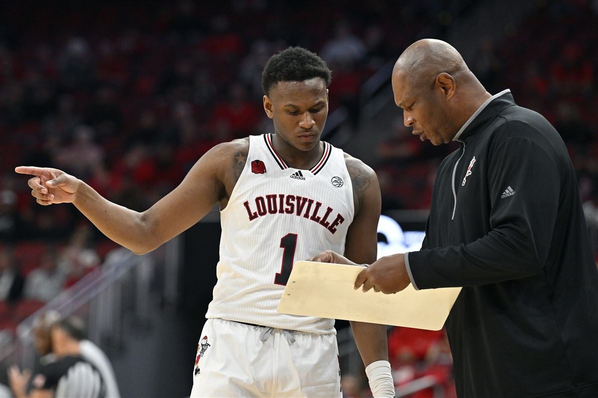 Tre White double-double leads Louisville to a win over Coppin State