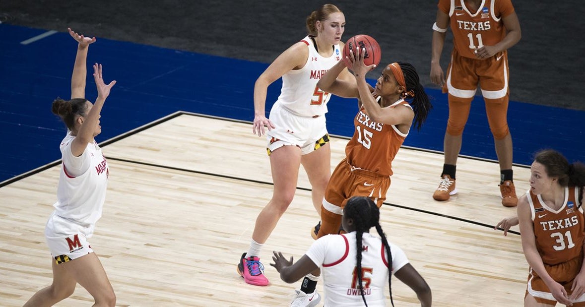 Highlights of Texas women's basketball Sweet Sixteen upset over Maryland