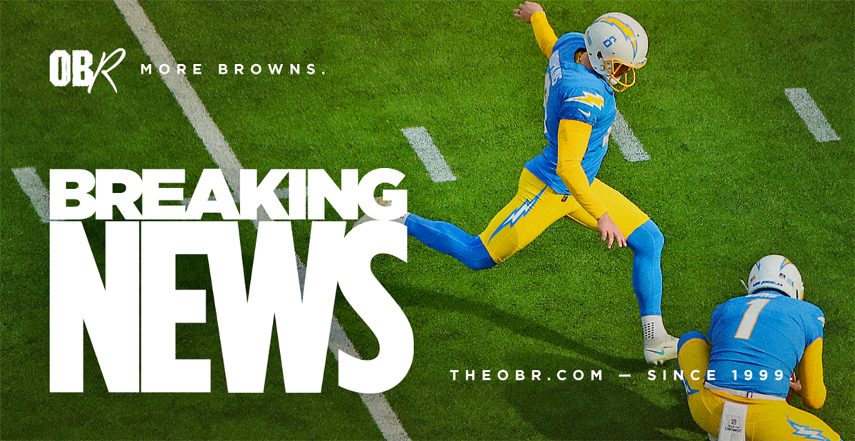 Browns trade pick to Chargers for veteran kicker Dustin Hopkins