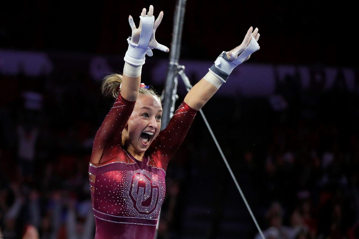 OU women's gymnastics: Sooners secure program's sixth national ...