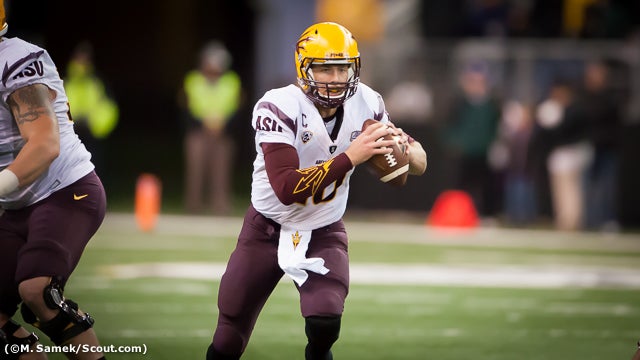 Taylor Kelly Arizona State Sun Devils #10 Football Jersey - Black