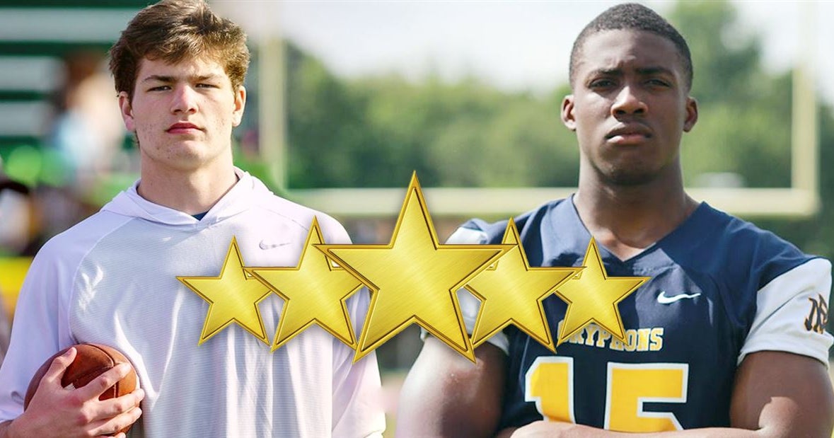 UNC's Drake Maye, Keeshawn Silver Named 247Sports Five-Stars UNC's Drake Maye, Keeshawn Silver Named 247Sports Five-Stars