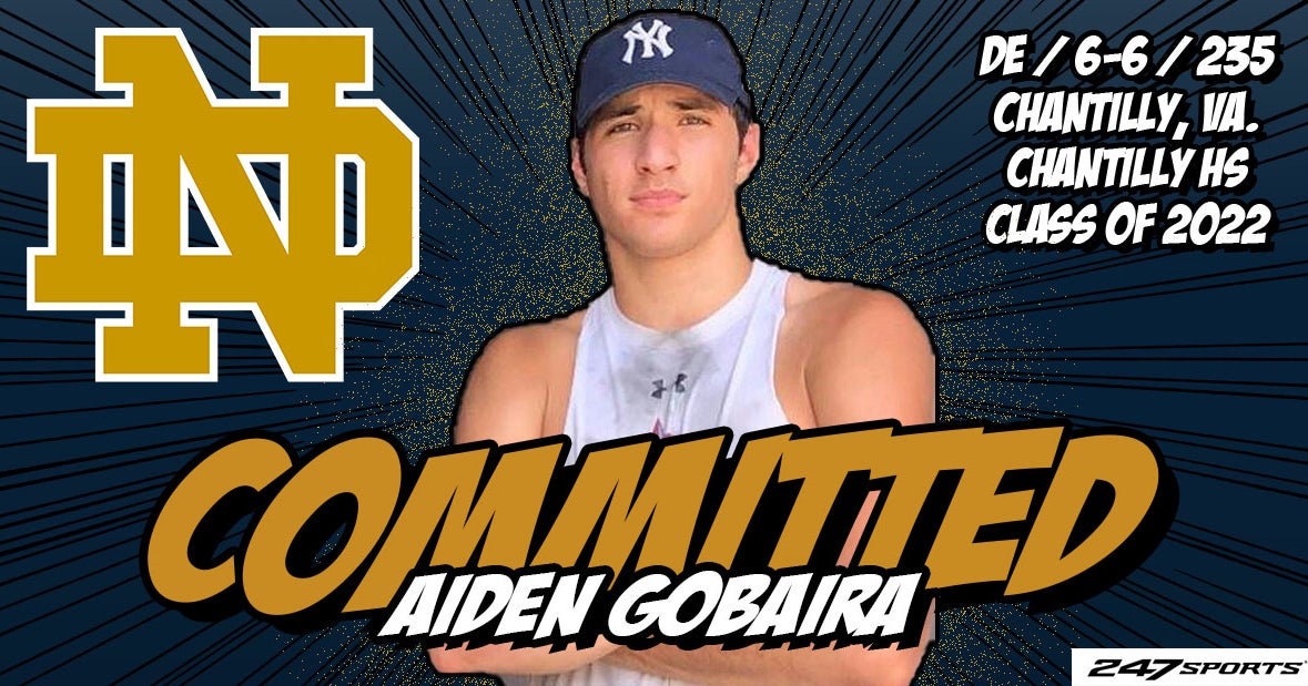 Defensive end Aiden Gobaira joins Notre Dame