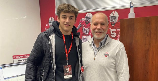 Quotes, pictures and more from Tackett Curtis' Ohio State visit