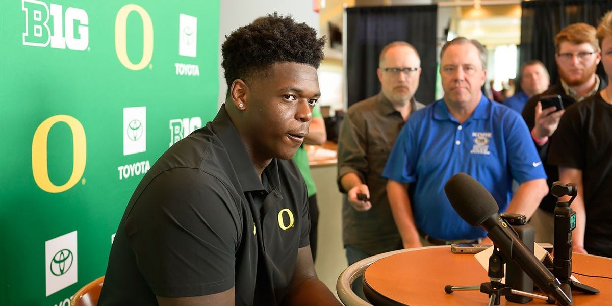 Watch Oregon Football Senior OL Marcus Harper previews the 2024 season