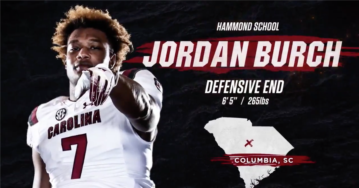 Jordan Burch officially signs South Carolina Gamecocks