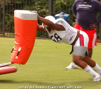 Nagging shoulder injury hasn't hurt Auburn's Angelo Blackson in