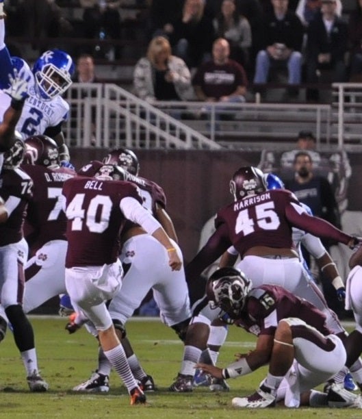 NFL Kicker Devon Bell - Detroit Lions  The Detroit Lions have signed  #KohlsELITE K/P Devon Bell of Mississippi State. Bell can do all three  disciplines (field goals, punts and kickoffs) at