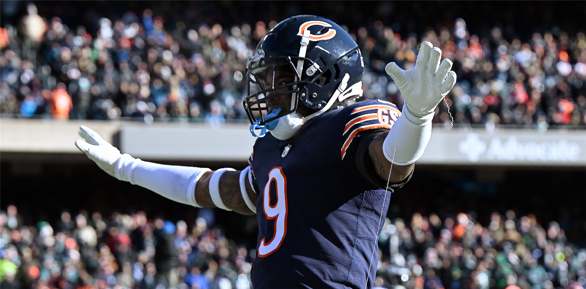 Jaquan Brisker of the Chicago Bears walks off the field before a game  News Photo - Getty Images