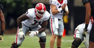 Georgia 'dangerous' on OL because of size, competition Georgia 'dangerous' on OL because of size, competition