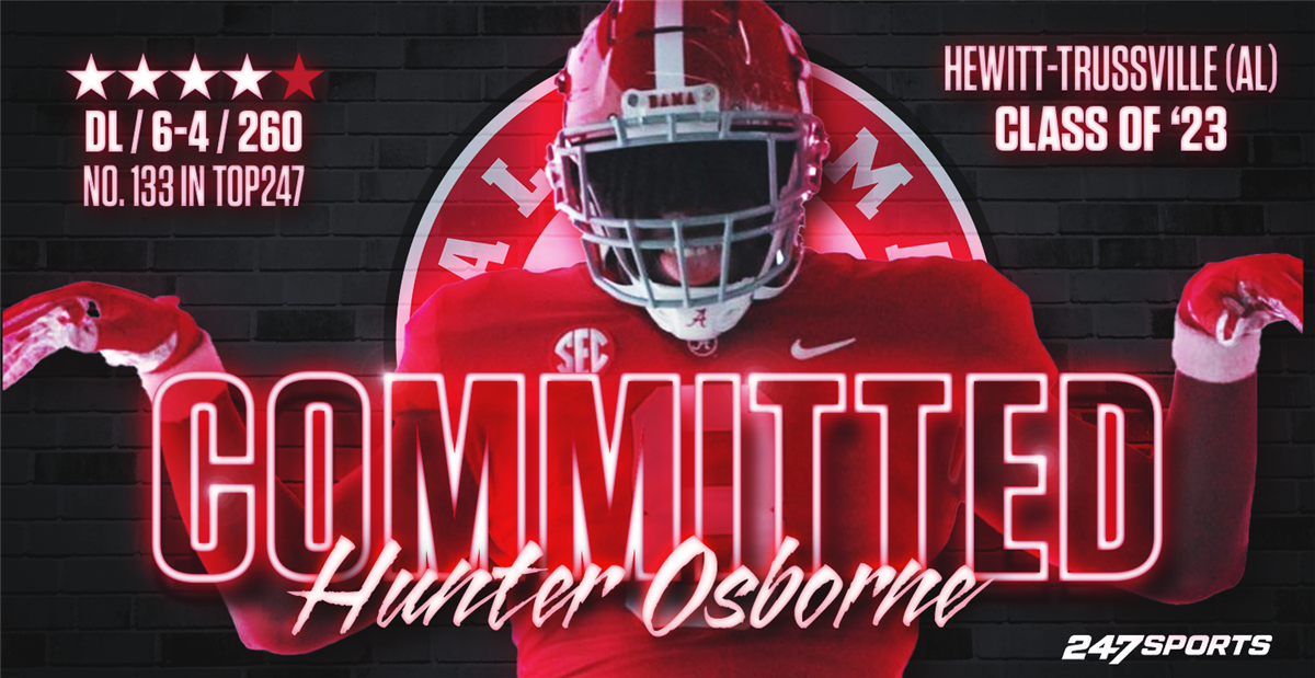 Alabama football recruiting: Four-star DL Hunter Osborne commits