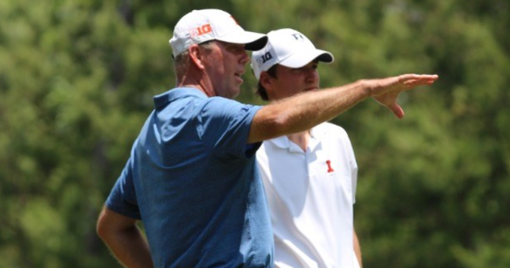 Illini golf sets blistering pace in Day One of NCAA Regional