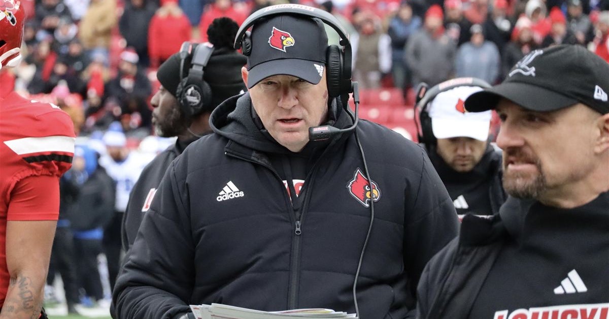 TRANSCRIPT: Louisville coach Jeff Brohm, players after rolling over ...