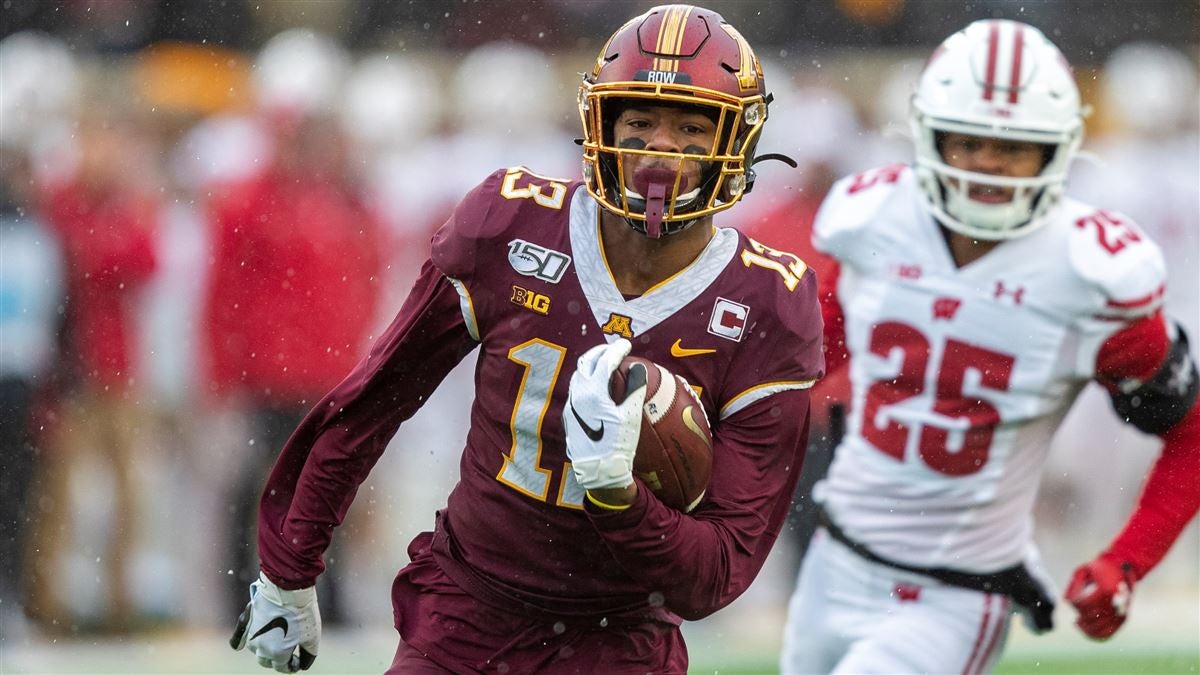 Minnesota Football on X: Rashod Bateman looked extra elusive in gold  chrome over anthracite against Maryland last season.   / X