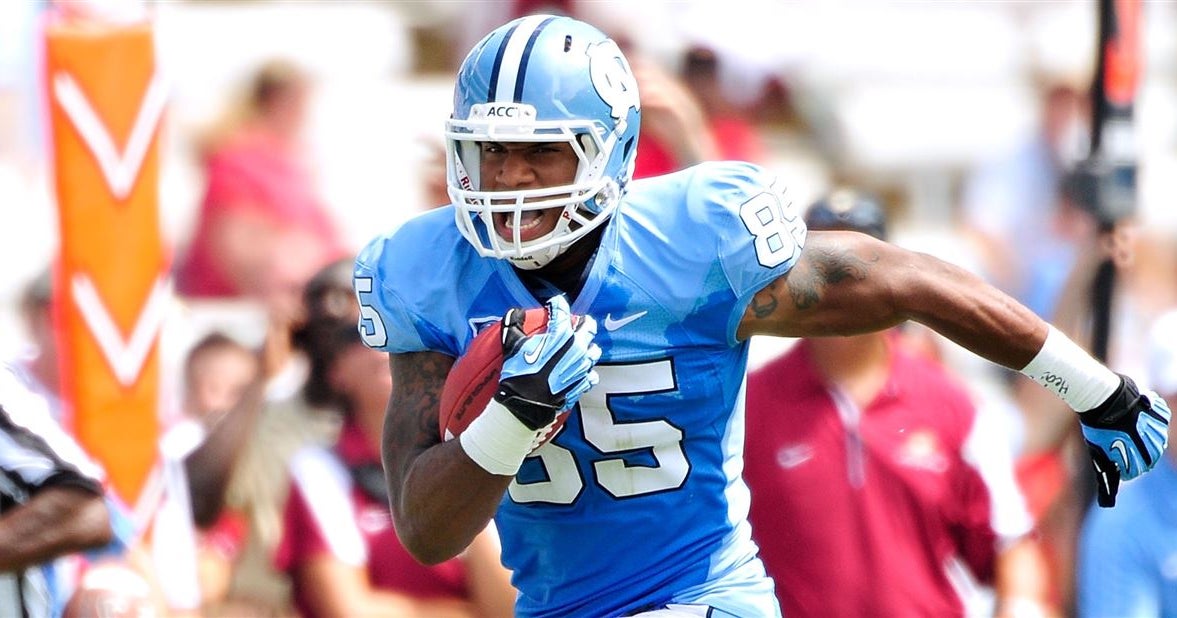 UNC football: Ex-Tar Heels TE Eric Ebron reacts to position room being named after him