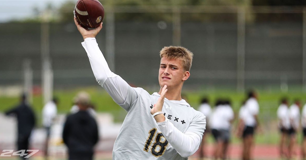 Three-star QB Cameron Pooley commits to Colorado following game-day visit