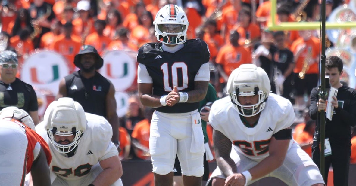 Mario Cristobal breaks down offense with preseason practices nearing