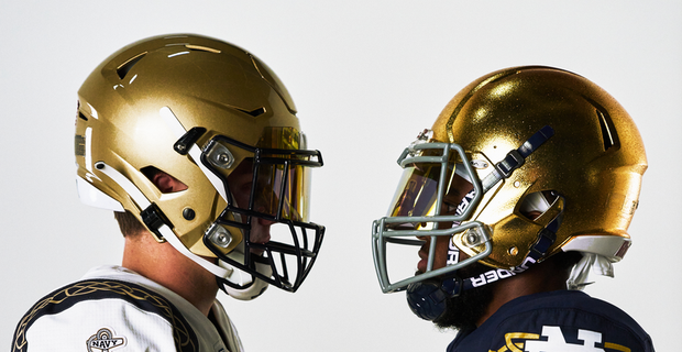 Here's every Shamrock Series uniform Notre Dame has worn since the  tradition began - Saturday Road