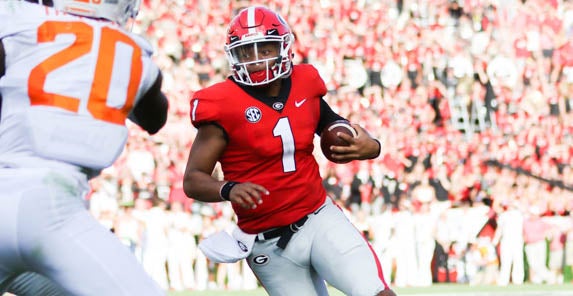 Justin Fields discusses relationship with fellow OSU QB Dwayne Haskins -  Sports Illustrated