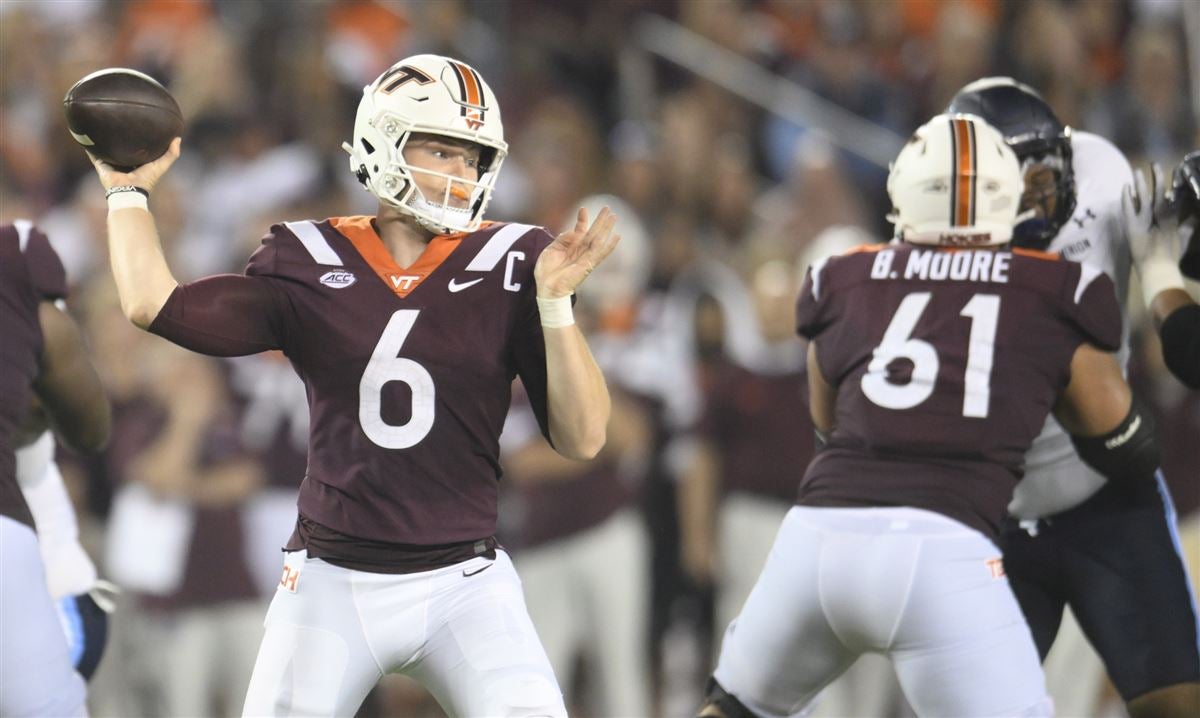 With the ground game a work in progress, Virginia Tech's passing game