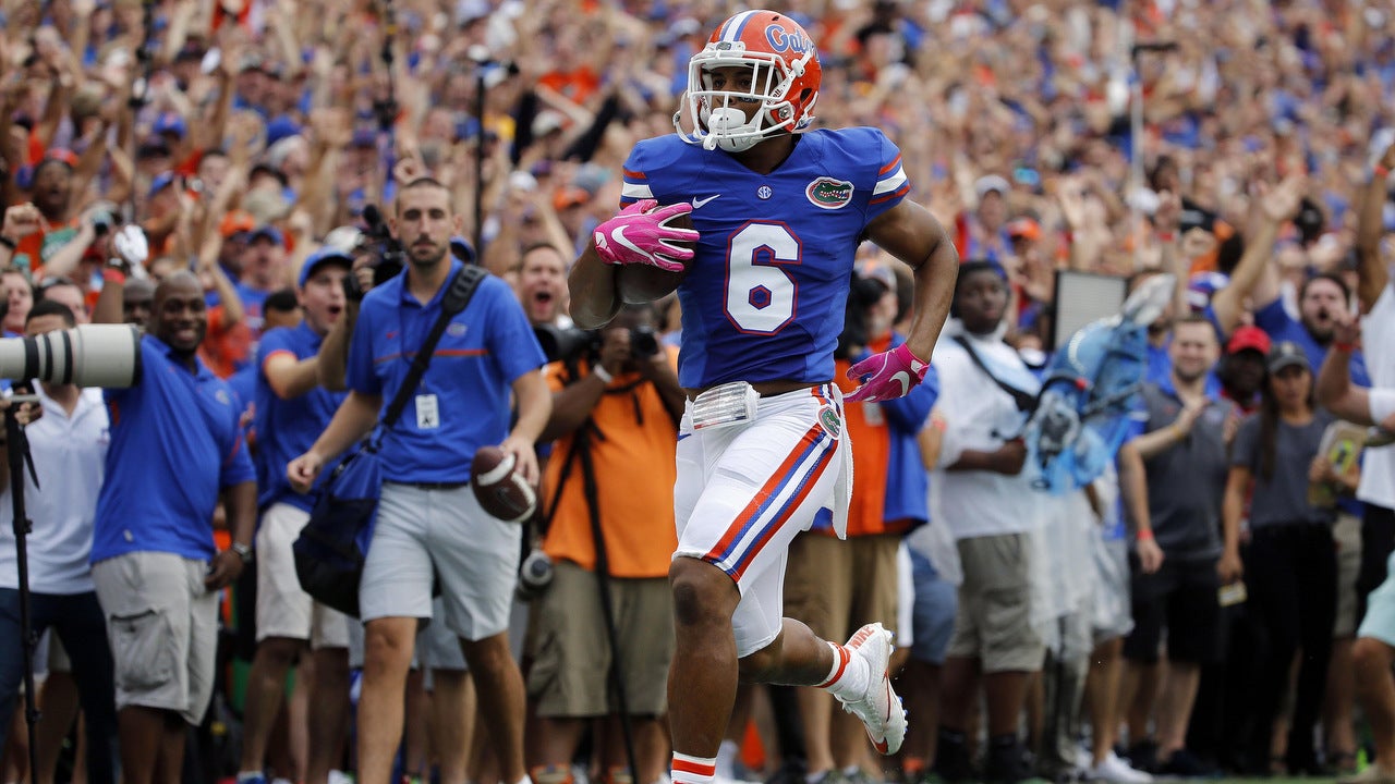 Teez Tabor Runs a 4.77 40 at Florida's Pro Day - Music City Miracles