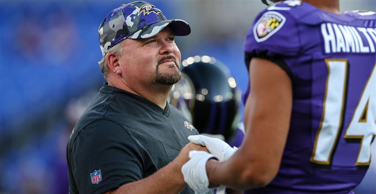 Ravens make change at offensive coordinator, promote Greg Roman