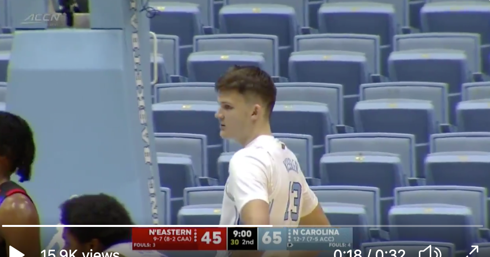 Tyler Hansbrough Roasts UNC Freshman Walker Kessler's Haircut