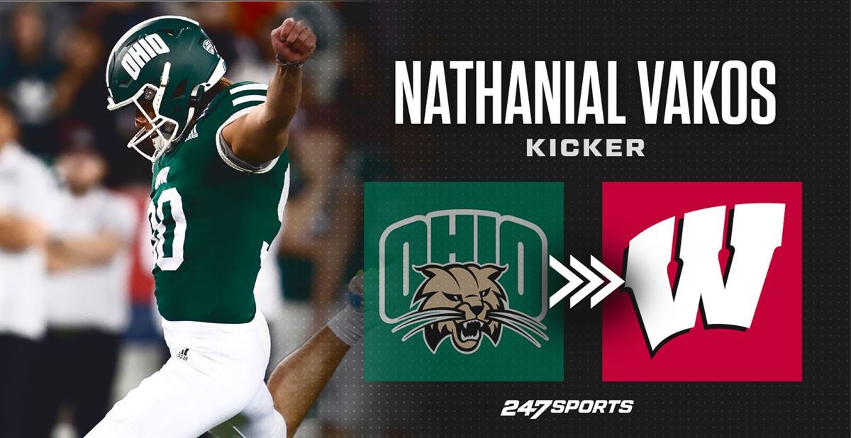 BREAKING: Ohio transfer kicker Nathanial Vakos commits to Wisconsin - Vimarsana News