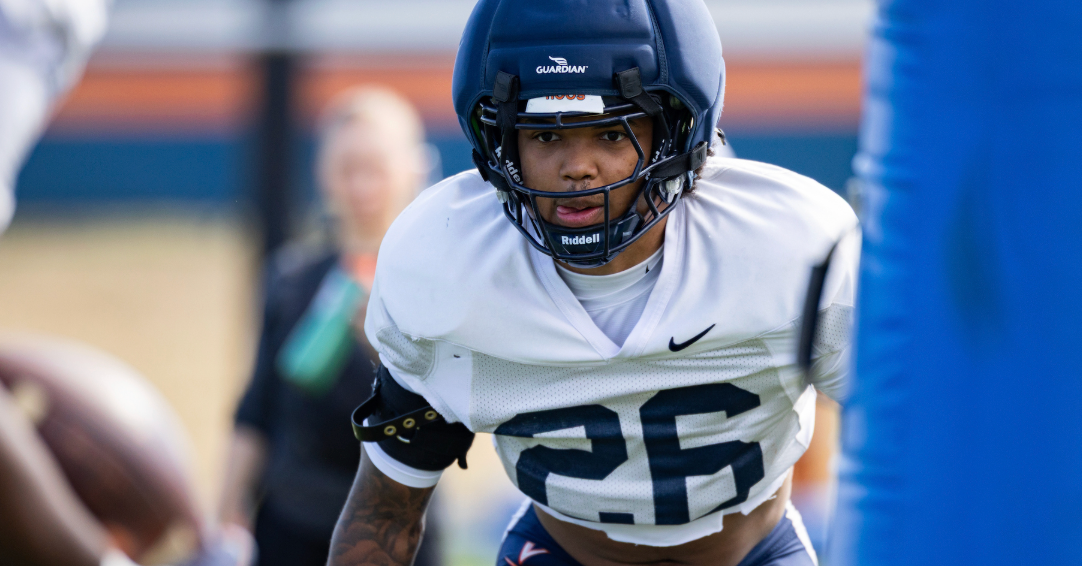 Virginia linebacker Caleb Hardy making strides after position switch