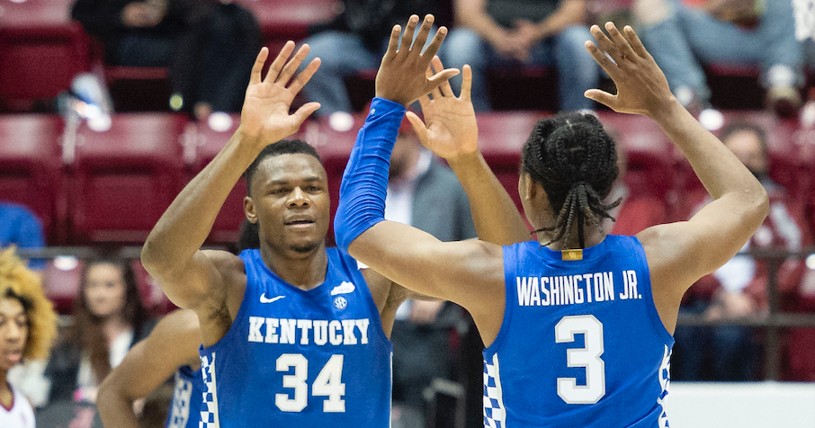 Kentucky Bracketology Wildcats Move To No 1 Seed In New Cbs March Madness Projections 8487