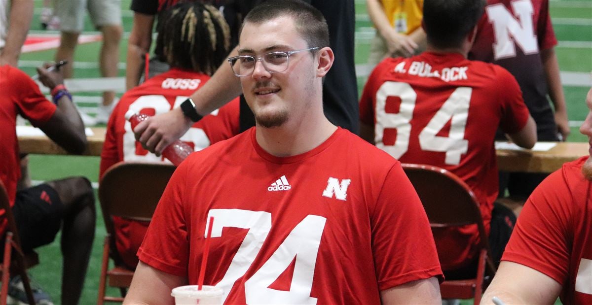 Nebraska - NCAA Football : Brock Knutson - Black Fashion Shersey