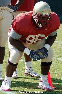 Andre Fluellen Florida State Seminoles Signed 8x10 Photo Detroit Lions NFL