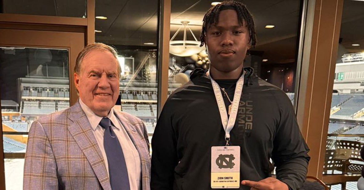 Offensive Lineman Zion Smith Joins UNC's 2026 Football Recruiting Class Offensive Lineman Zion Smith Joins UNC's 2026 Football Recruiting Class