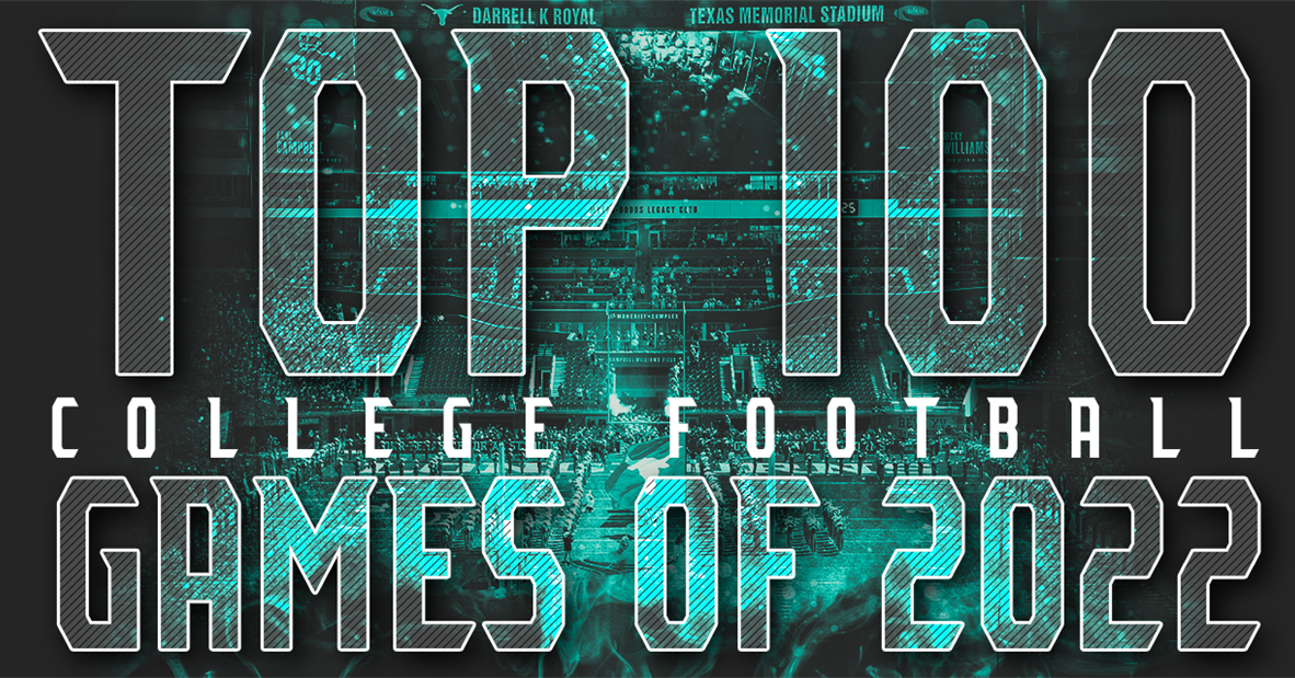 The 100 best college football games of 2022