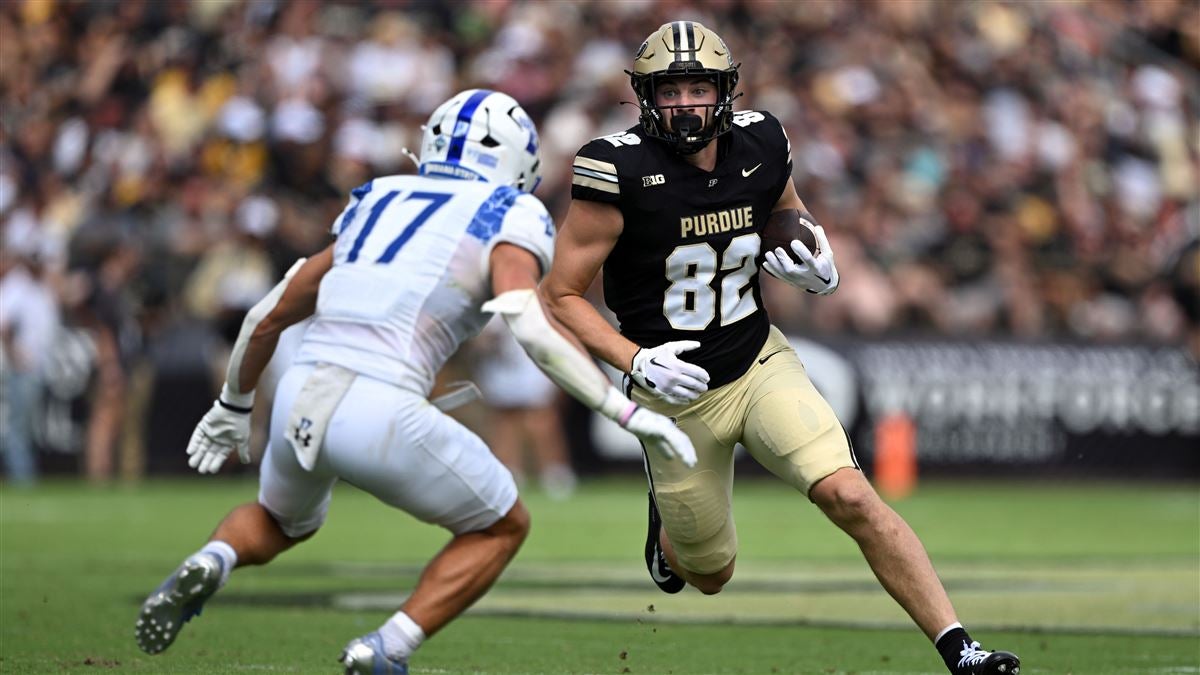 Purdue tight end transfer Drew Biber commits to Minnesota Football