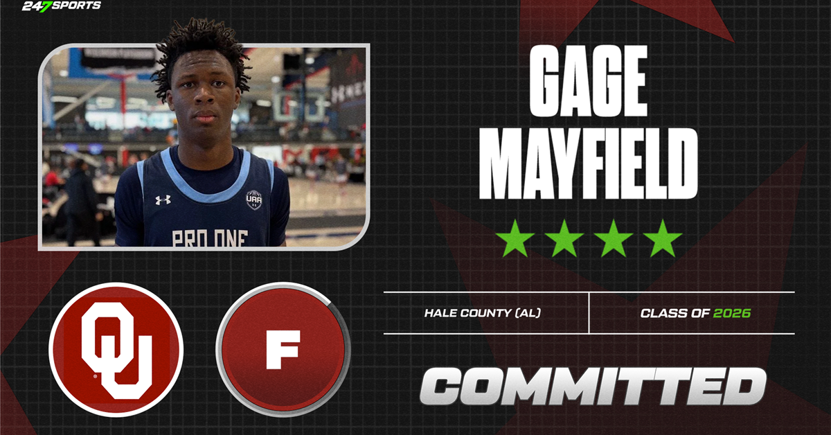 Four-star forward Gage Mayfield commits to Oklahoma