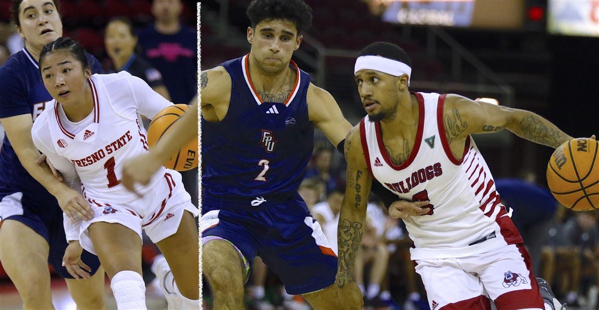 Fresno State basketball teams sweep seasonopeners vs Fresno Pacific