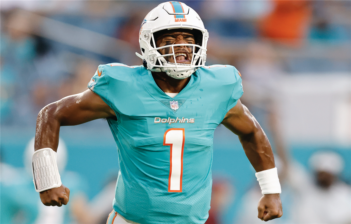 Miami Dolphins' QB Tua Tagovailoa impressive in preseason win over the  Atlanta Falcons - The Phinsider