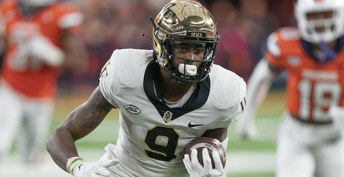 NFL Draft Profile: Jaquarii Roberson, Wide Receiver, Wake Forest